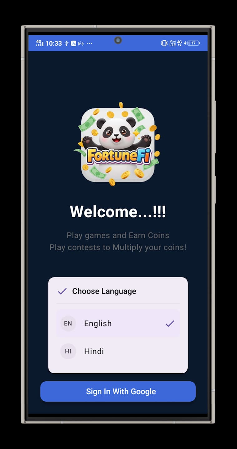 FortuneFi app